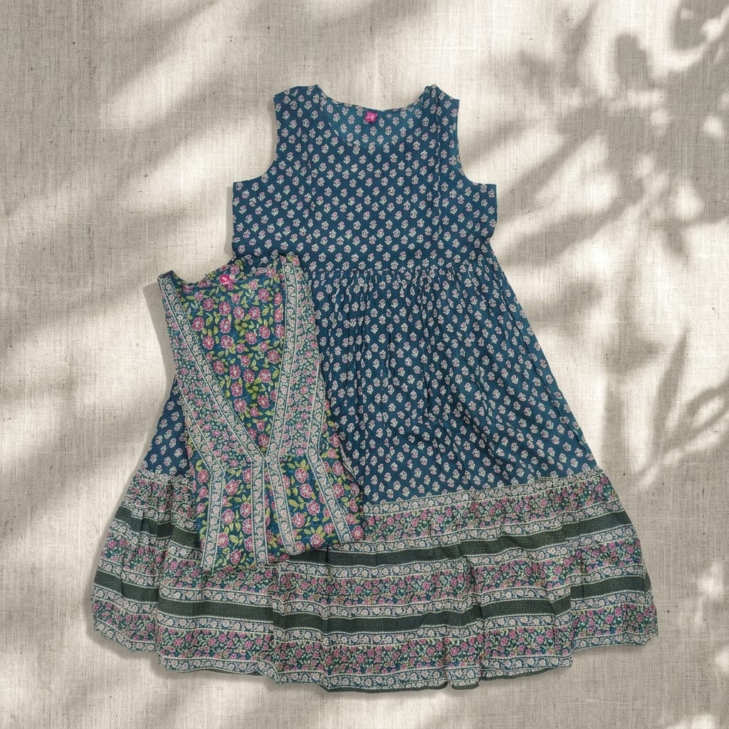 Blue Cotton Top