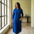Blue Rayon Kurti