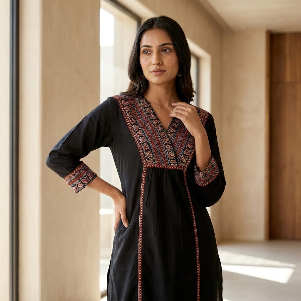 Black Cotton Salwar