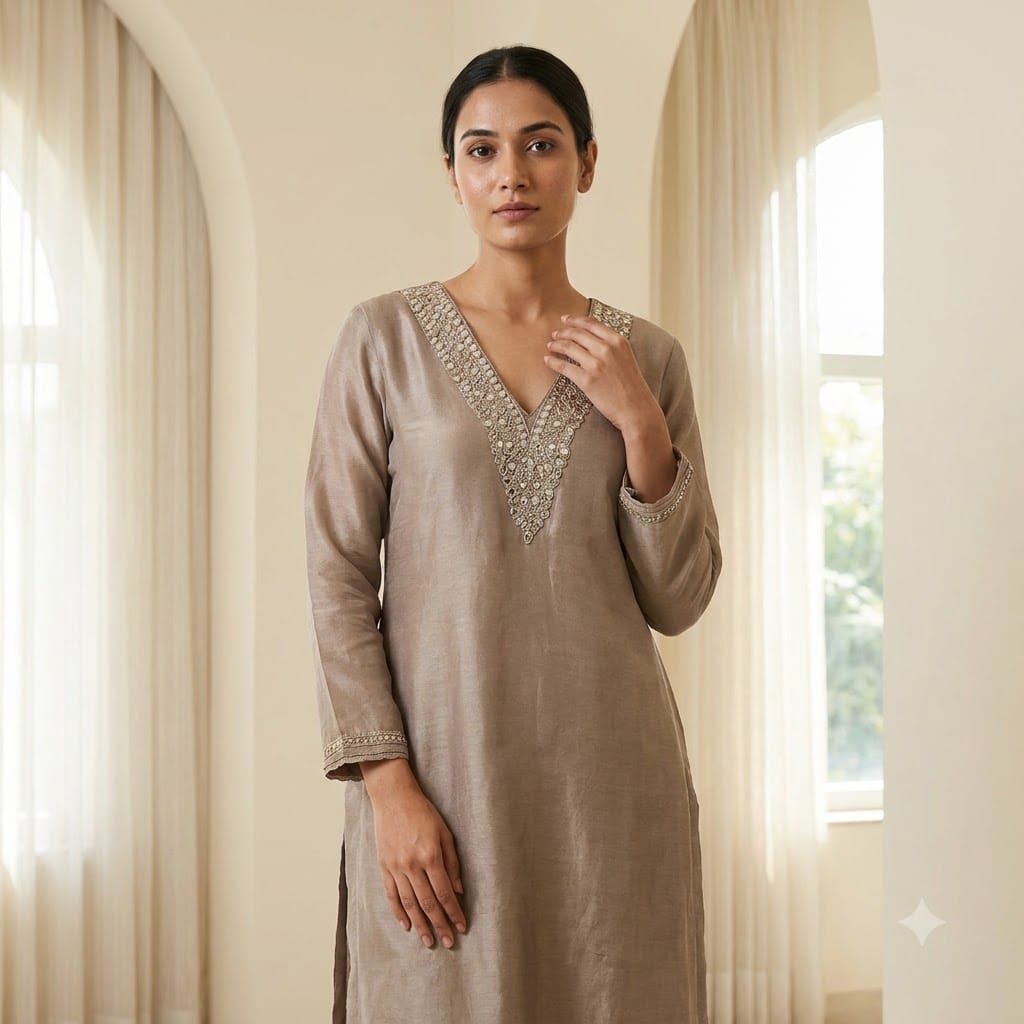 Dust Cotton Co-ord Set | 11276