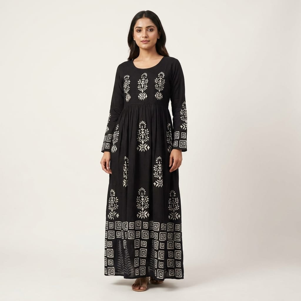 Black Crape Top