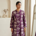 Purple Rayon Kurti