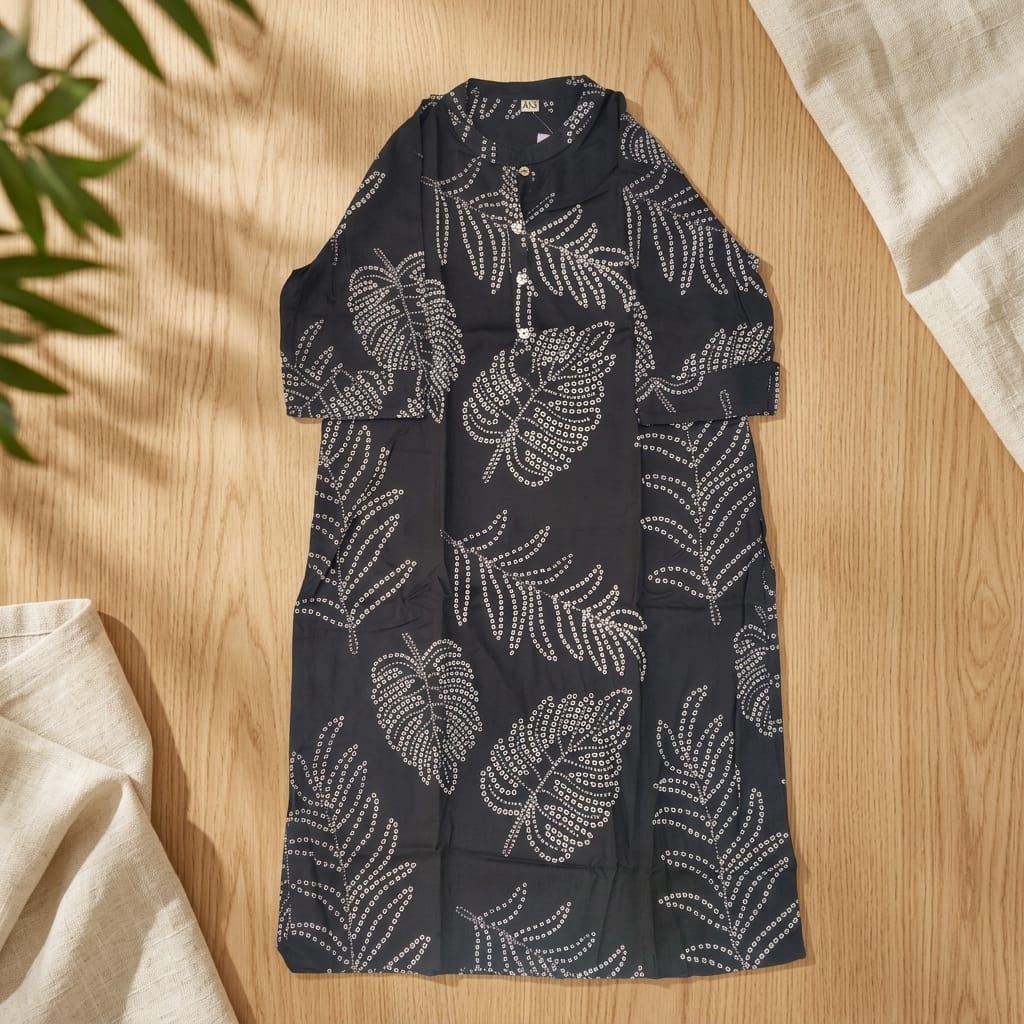Black Rayon Kurti