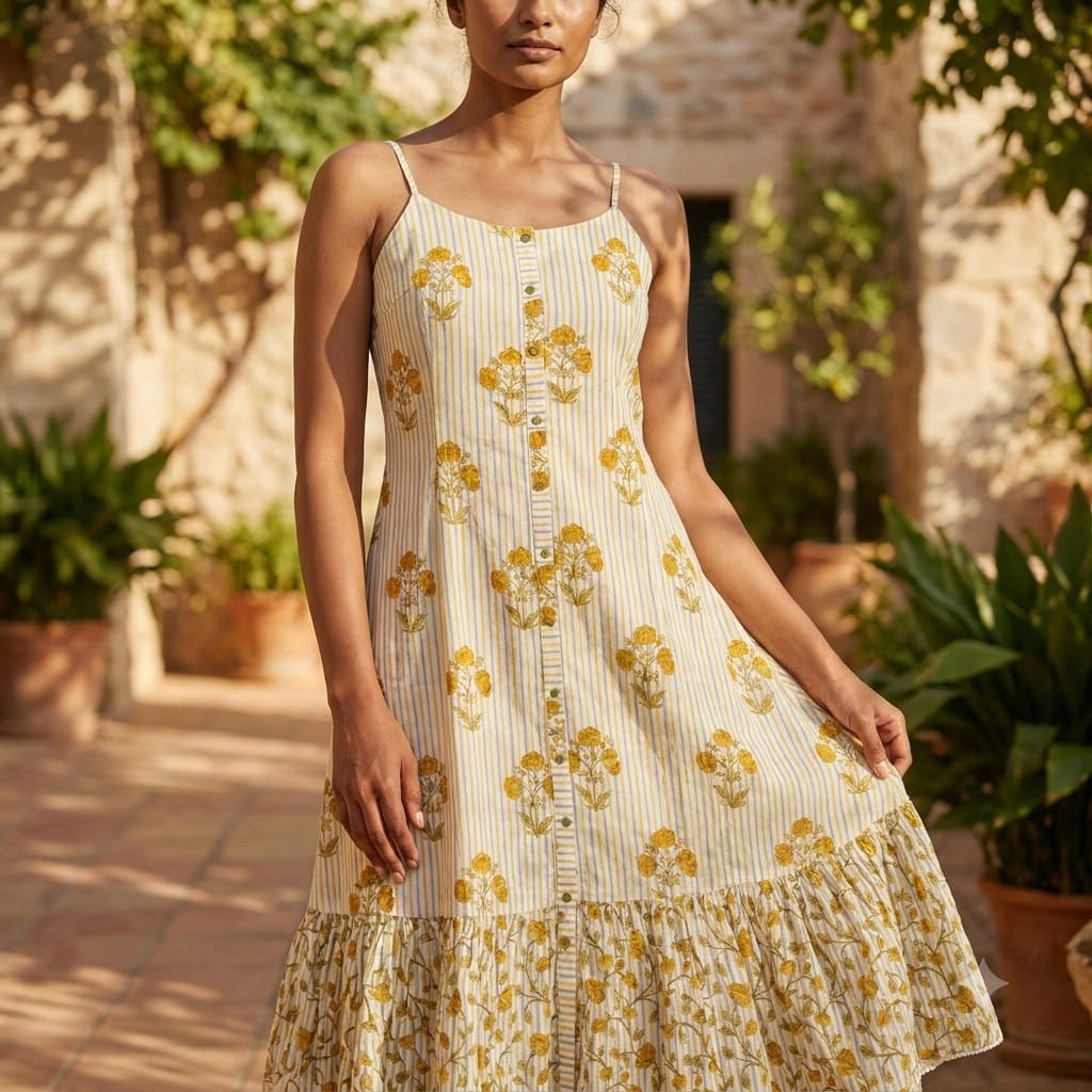 White Cotton Kurti | 11368