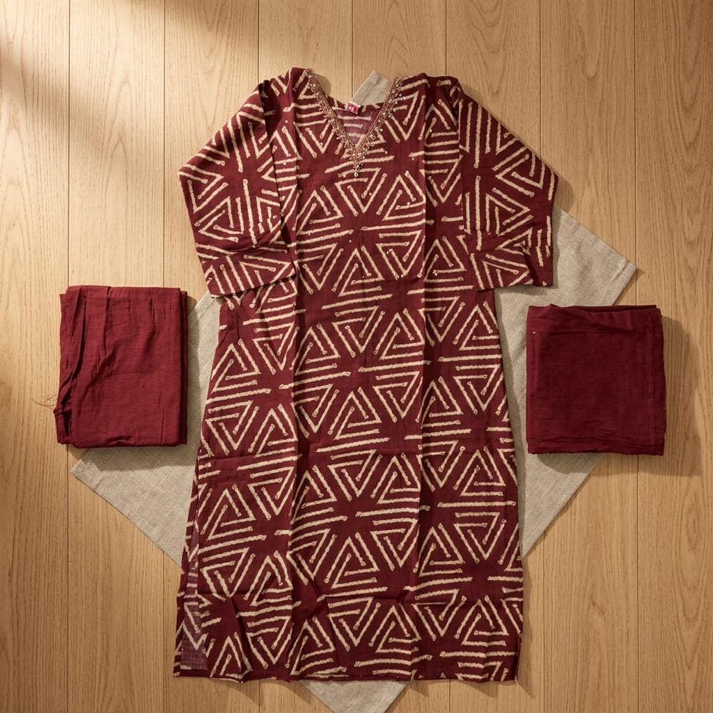 Maroon Rayon Salwar | 11248