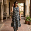 Black Cotton Co-ord Set | 11460