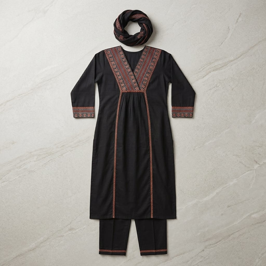 Black Cotton Salwar
