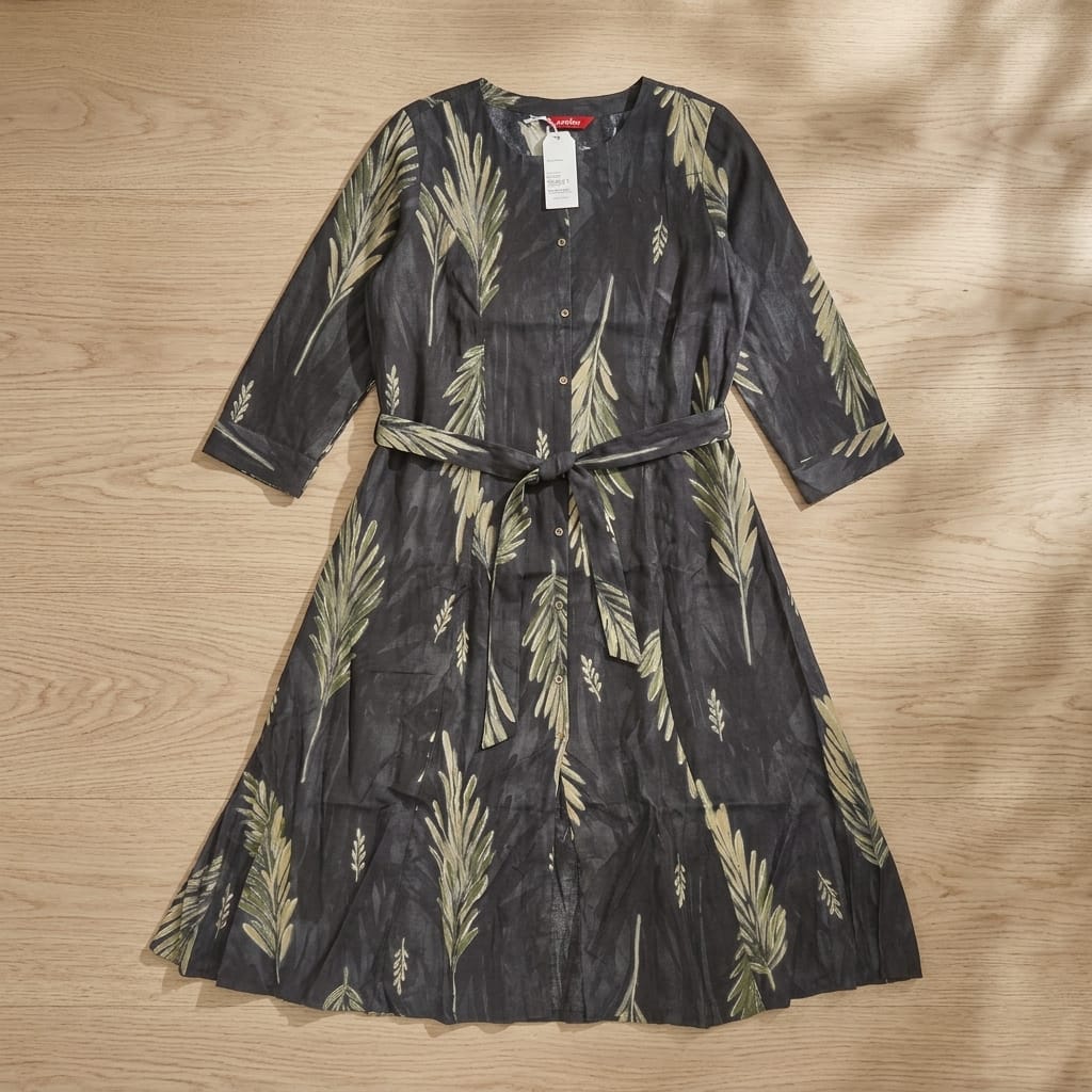 Black Cotton Kurti