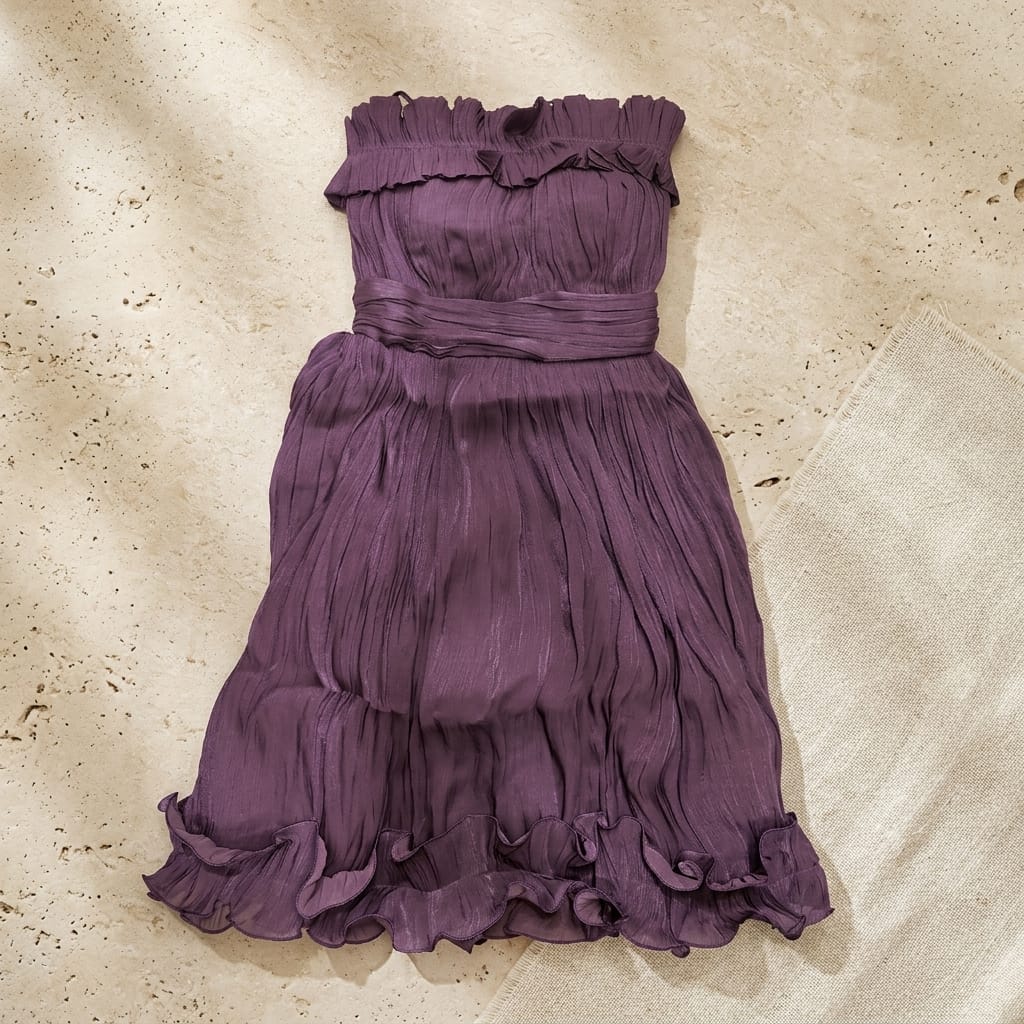 Purple Synthetic Top