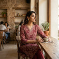 Maroon Rayon Salwar | 11248