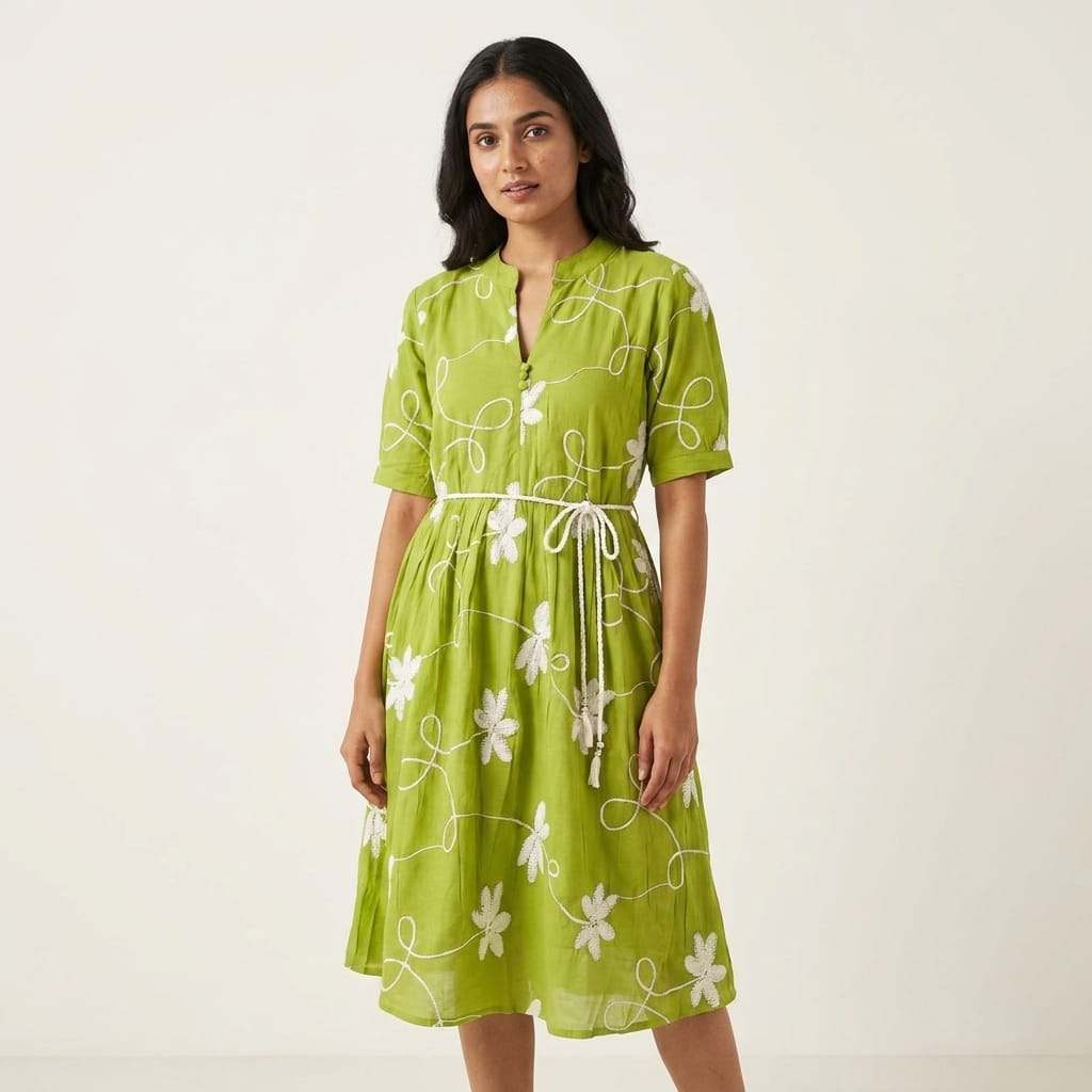 Green Synthetic Top