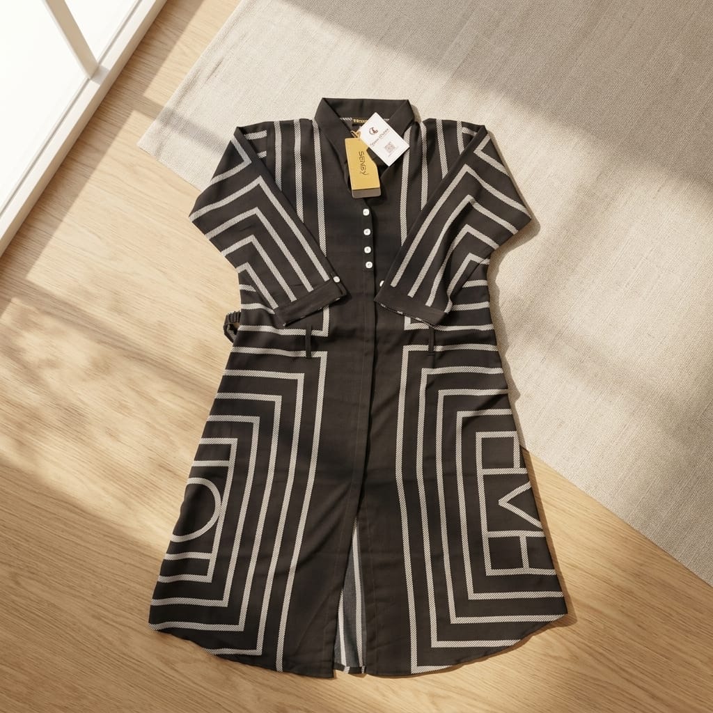 Black Rayon Top