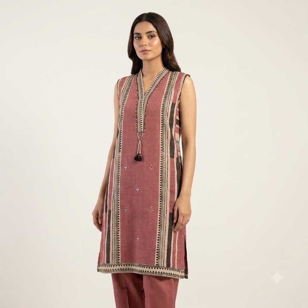 Peach Silk Salwar | 11437