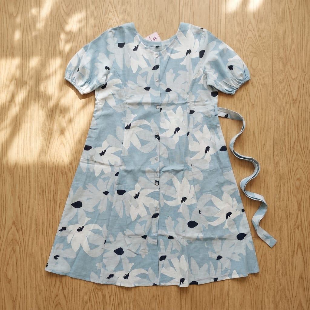 Blue Cotton Top