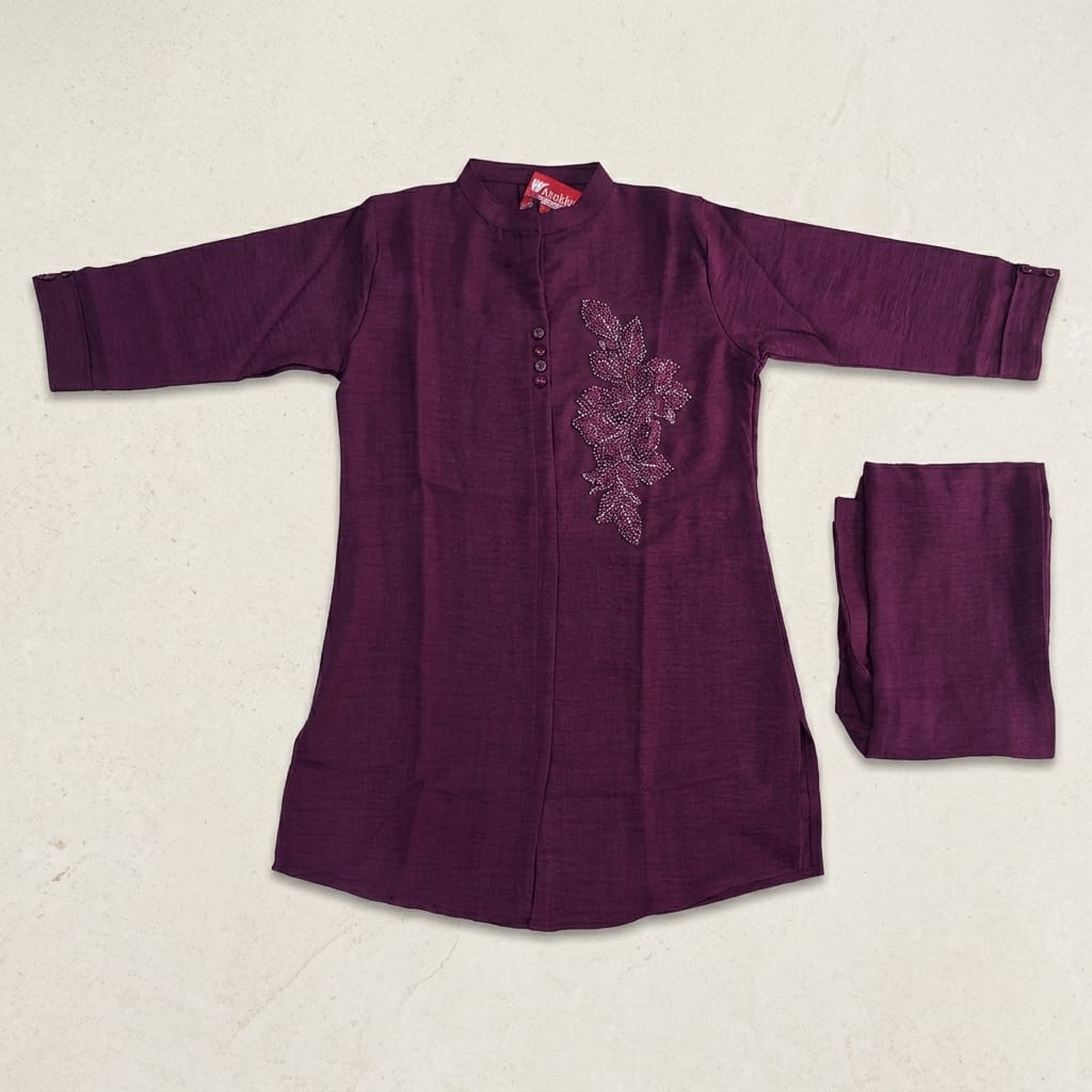 Purple Corona Co-ord Set